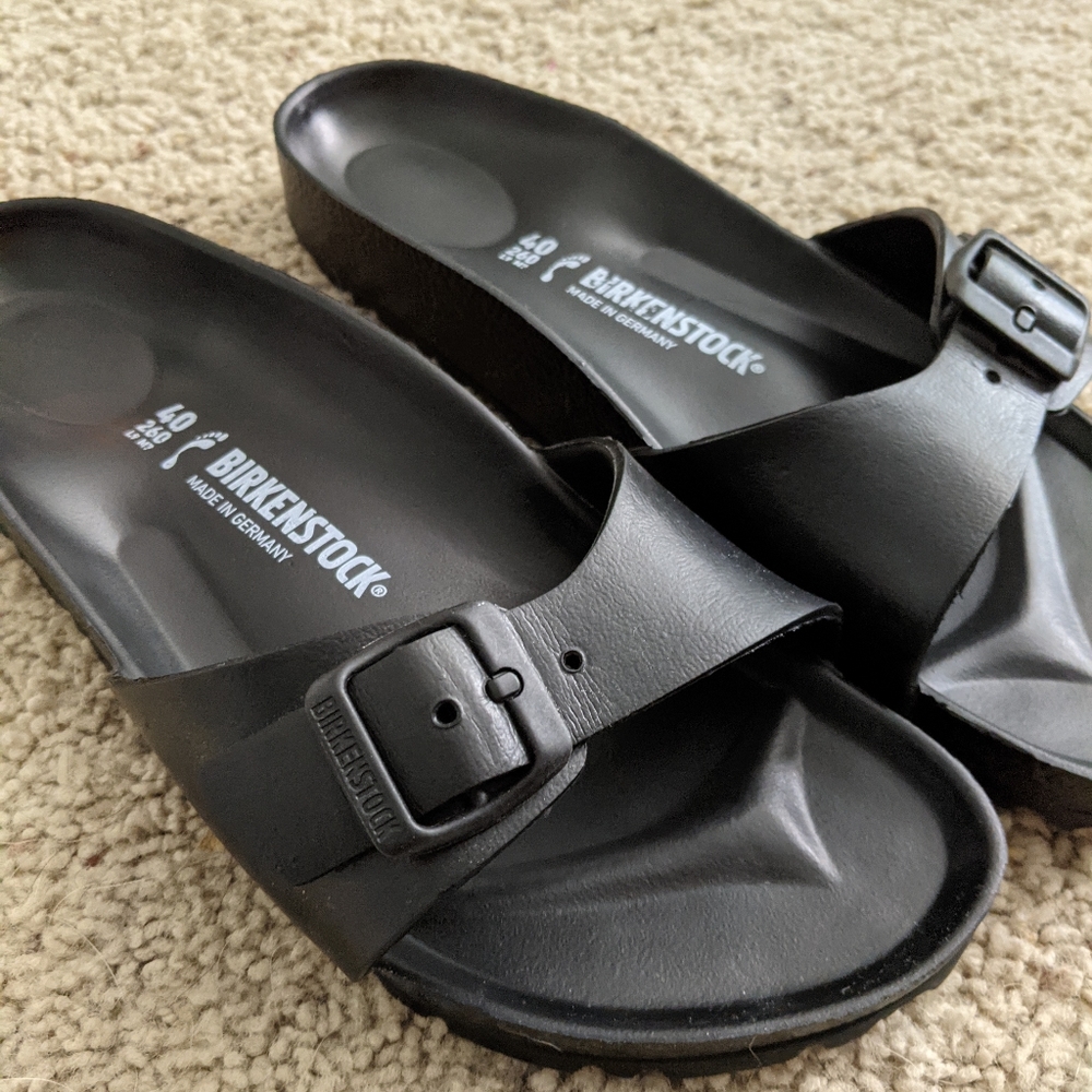 NWOT Birkenstock Slides Madrid EVA
